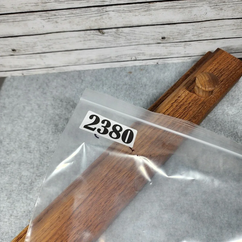 Vintage Solid Oak Quilt Hanger 18